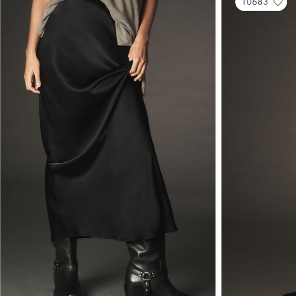 Satin maxi slip skirt - size small / brand new condition! - Picture 5 of 5